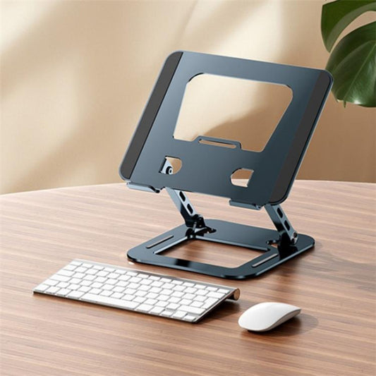 J30 Portable Desktop Adjustable Foldable Alloy Steel Laptop Cooling Stand(Silver) - Laptop Stand by buy2fix | Online Shopping UK | buy2fix