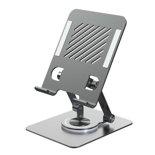 L8 2 in 1 360 Degree Rotating Foldable Desktop Phone Tablet Metal Cooling Holder - Desktop Holder by buy2fix | Online Shopping UK | buy2fix