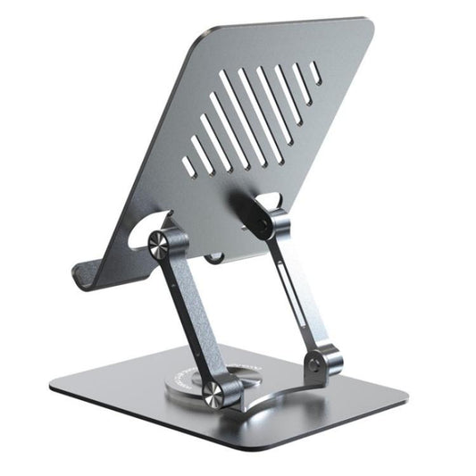 L8 2 in 1 360 Degree Rotating Foldable Desktop Phone Tablet Metal Cooling Holder - Desktop Holder by buy2fix | Online Shopping UK | buy2fix