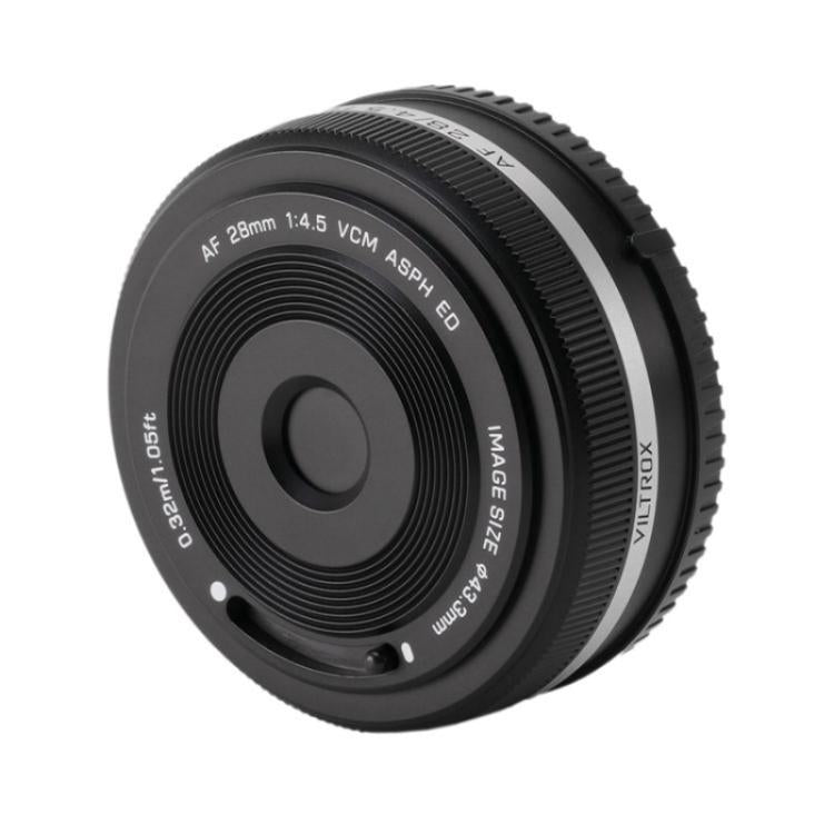 VILTROX 28mm F4.5 Auto Focus Lens For Sony FE Camera Full Frame Prime Pancake Lens - Auxiliary Lens by buy2fix | Online Shopping UK | buy2fix