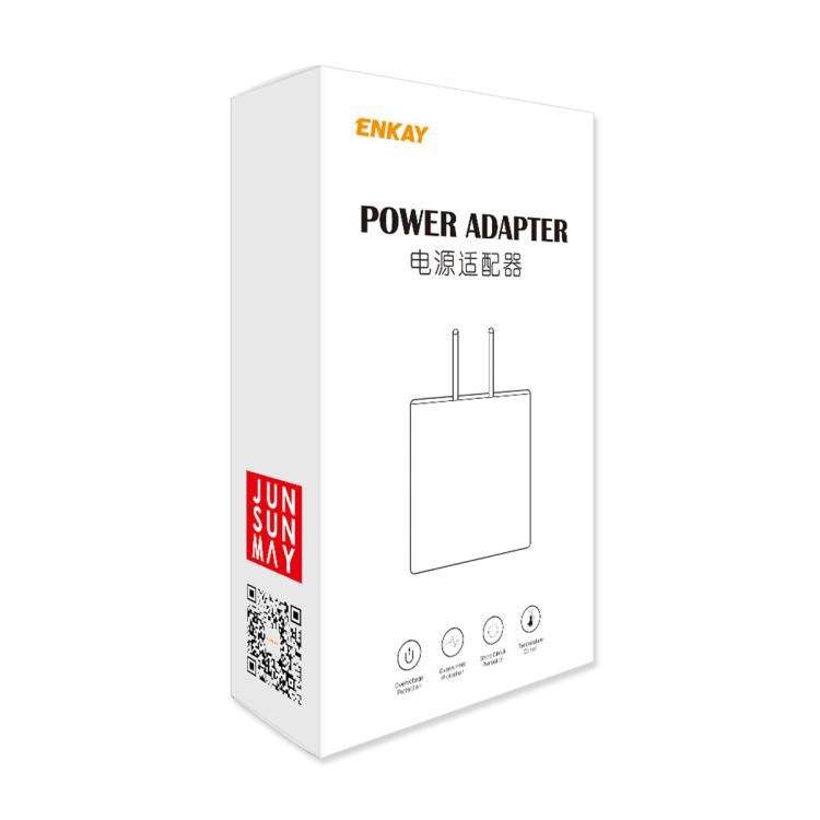 ENKAY FC-002 55W Dual USB-A Dual USB-C / Type-C Four Ports Quick Charger(EU Plug) - USB Charger by ENKAY | Online Shopping UK | buy2fix