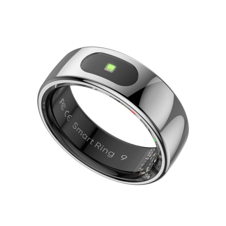 R08 SIZE 10 Smart Ring, Support Heart Rate / Blood Oxygen / Sleep / Multiple Sports Modes(Silver) - Smart Rings / Smart Telephones by buy2fix | Online Shopping UK | buy2fix