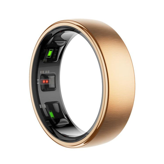 R10 SIZE 14 Smart Ring, Support Heart Rate / Blood Oxygen / Sleep / Multiple Sports Modes(Rose Gold)