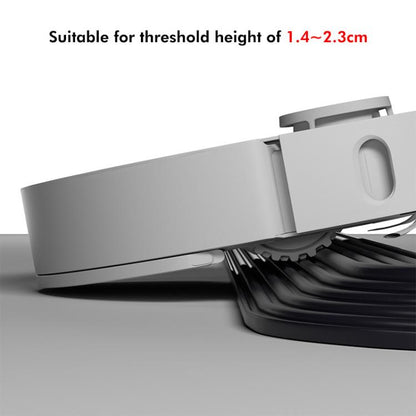 JUNSUNMAY For Ecovacs / iRobot / Mijia / Dreame Sweeping Robot Universal Silicone Threshold Bars Ramp Mat(White) - Other Accessories by JUNSUNMAY | Online Shopping UK | buy2fix