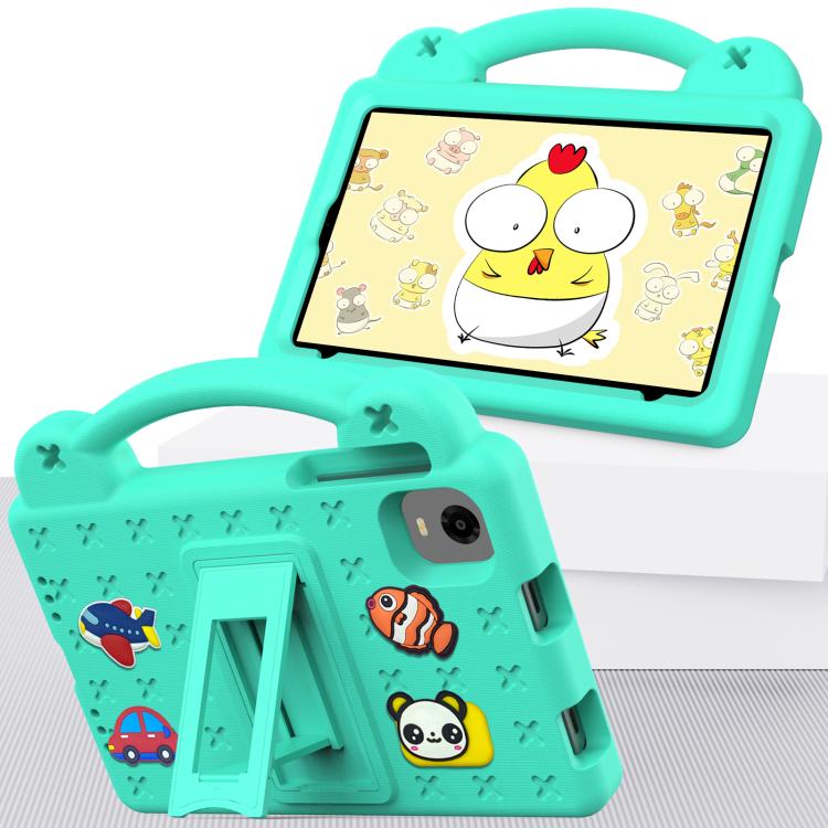 For Alldocube iPlay 60 Mini Pro Handle Kickstand Children EVA Shockproof Tablet Case(Mint Green) - CUBE by buy2fix | Online Shopping UK | buy2fix