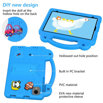 For Alldocube iPlay 60 Mini Pro Handle Kickstand Children EVA Shockproof Tablet Case(Sky Blue) - CUBE by buy2fix | Online Shopping UK | buy2fix