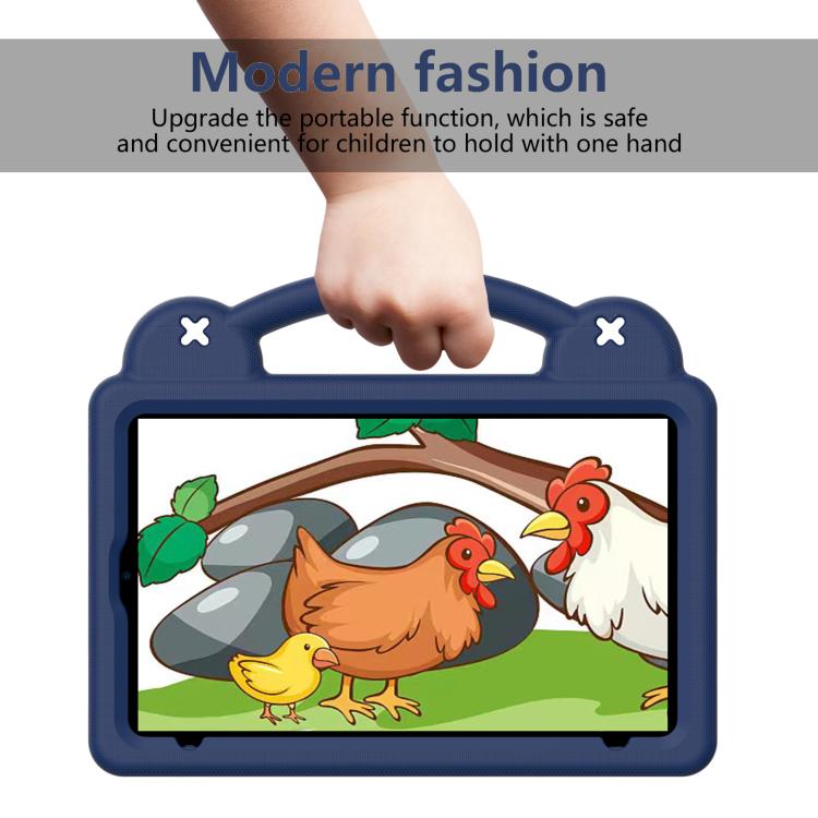 For Alldocube iPlay 60 Mini Pro Handle Kickstand Children EVA Shockproof Tablet Case(Navy Blue) - CUBE by buy2fix | Online Shopping UK | buy2fix