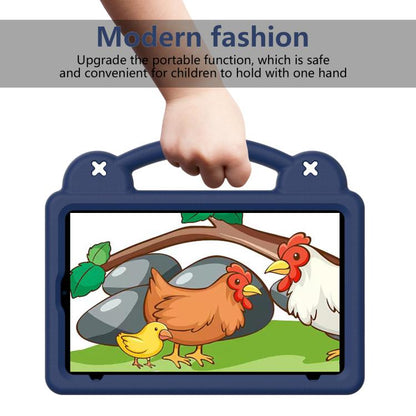 For Alldocube iPlay 60 Mini Turbo 2024 Handle Kickstand Children EVA Shockproof Tablet Case(Navy Blue) - CUBE by buy2fix | Online Shopping UK | buy2fix