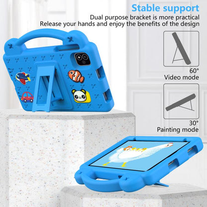 For NEC Lavie Tab T11 T1155 2024 Handle Kickstand Children EVA Shockproof Tablet Case(Sky Blue) - Others by buy2fix | Online Shopping UK | buy2fix
