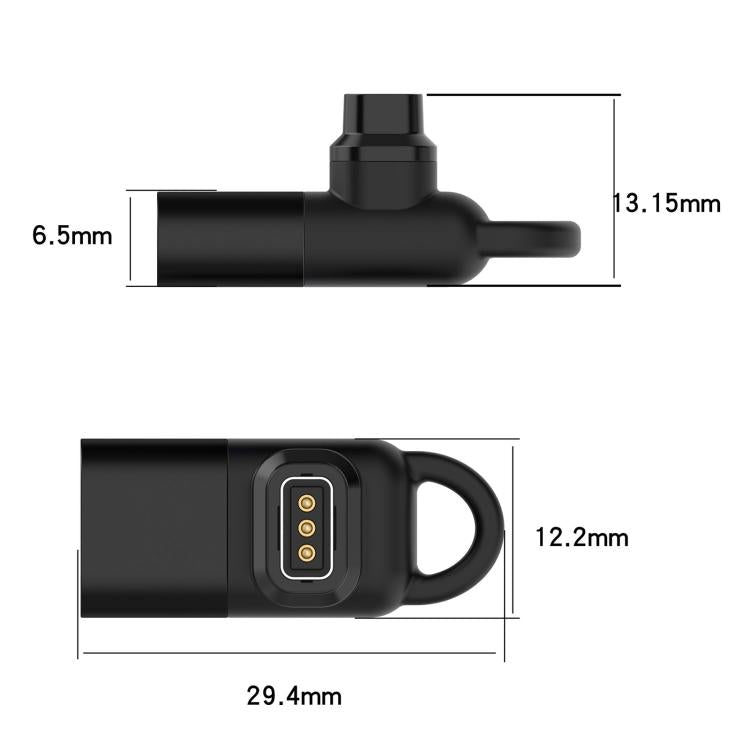 For COROS PACE Pro Smart Watch Charging Adapter(Black) - Charger by buy2fix | Online Shopping UK | buy2fix