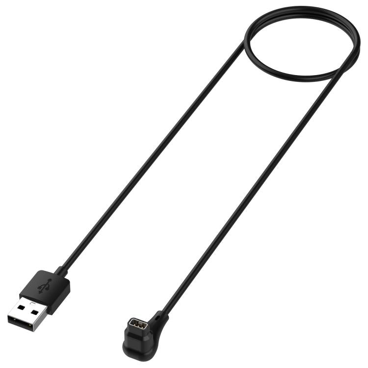 For COROS PACE Pro USB Interface Smart Watch Charging Cable, Length: 1m(Black) - Charger by buy2fix | Online Shopping UK | buy2fix