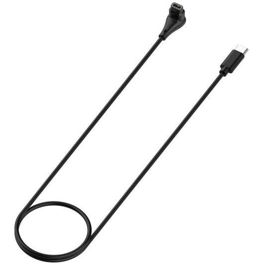 For COROS PACE Pro USB-C / Type-C Interface Smart Watch Charging Cable, Length: 1m(Black) - Charger by buy2fix | Online Shopping UK | buy2fix