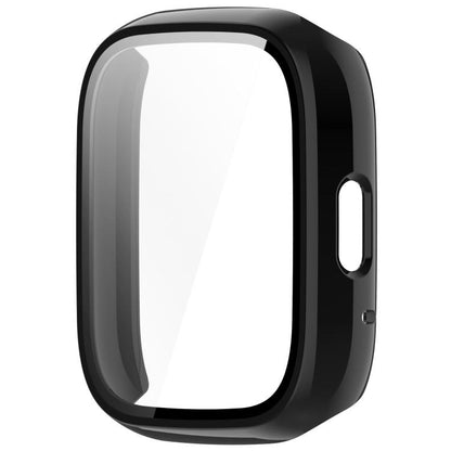 For Lexin Watch 3 Tempered Film Integrated PC Watch Protective Case(Black) - Watch Case by buy2fix | Online Shopping UK | buy2fix