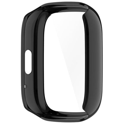 For Lexin Watch 3 Tempered Film Integrated PC Watch Protective Case(Black) - Watch Case by buy2fix | Online Shopping UK | buy2fix