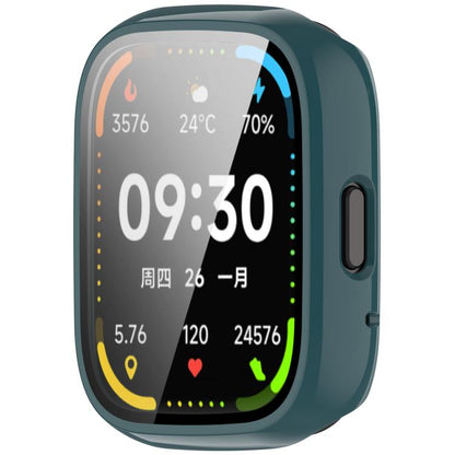 For Lexin Watch 3 Tempered Film Integrated PC Watch Protective Case(Pine Green) - Watch Case by buy2fix | Online Shopping UK | buy2fix