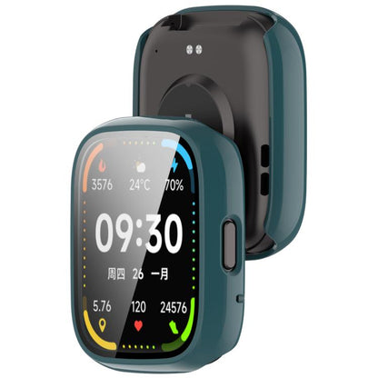 For Lexin Watch 3 Tempered Film Integrated PC Watch Protective Case(Pine Green) - Watch Case by buy2fix | Online Shopping UK | buy2fix