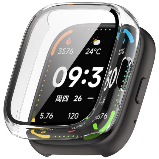 For Lexin Watch 3 Tempered Film Integrated PC Watch Protective Case(Transparent) - Watch Case by buy2fix | Online Shopping UK | buy2fix