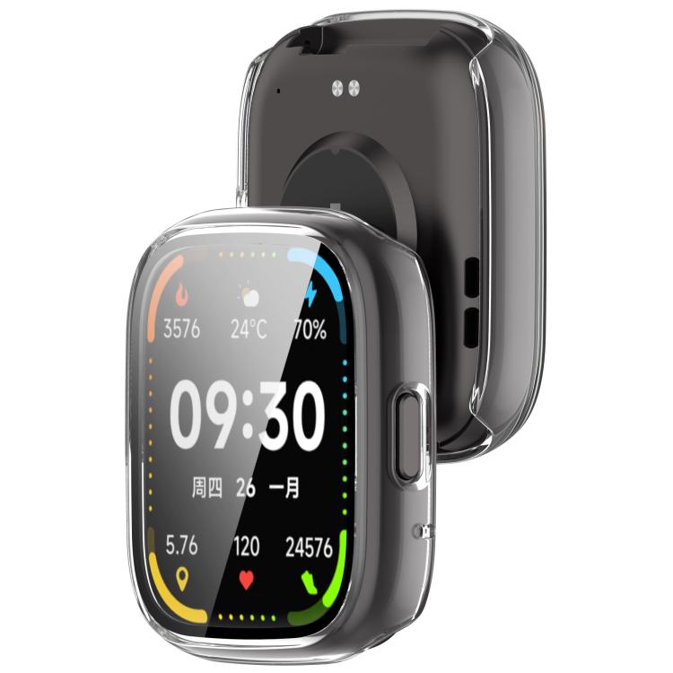 For Lexin Watch 3 Tempered Film Integrated PC Watch Protective Case(Transparent) - Watch Case by buy2fix | Online Shopping UK | buy2fix