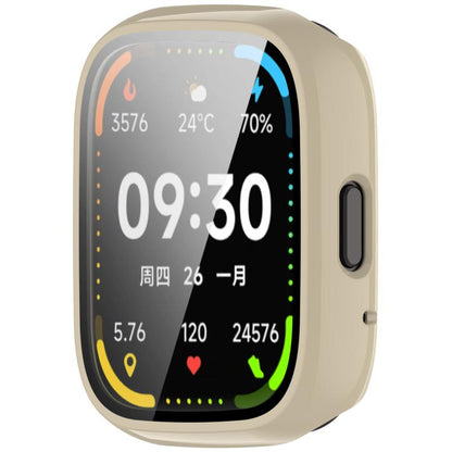 For Lexin Watch 3 Tempered Film Integrated PC Watch Protective Case(Ivory White) - Watch Case by buy2fix | Online Shopping UK | buy2fix