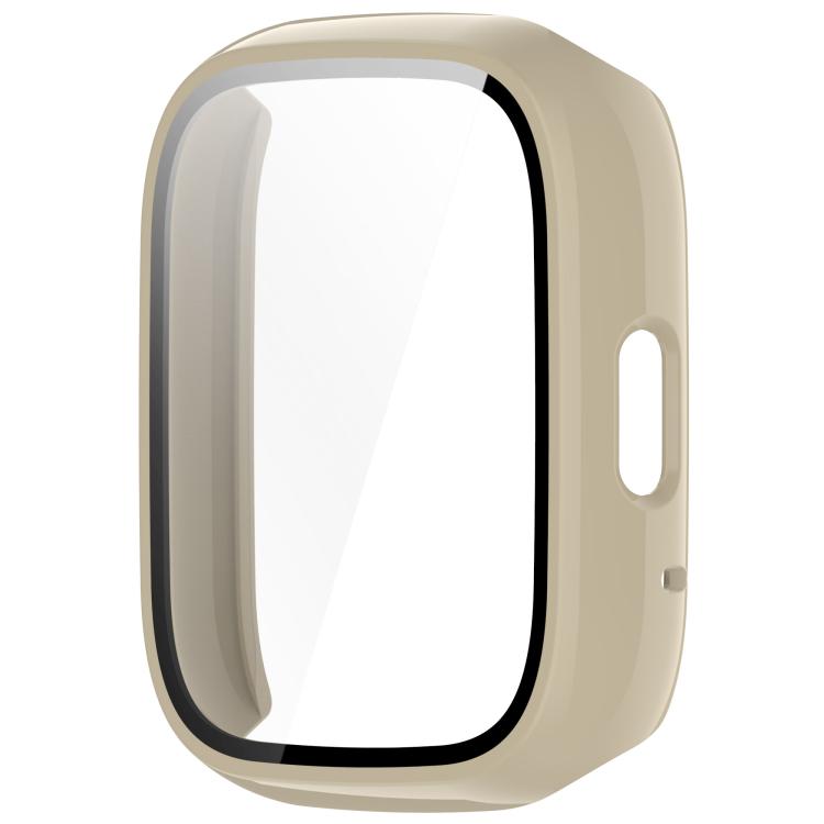 For Lexin Watch 3 Tempered Film Integrated PC Watch Protective Case(Ivory White) - Watch Case by buy2fix | Online Shopping UK | buy2fix