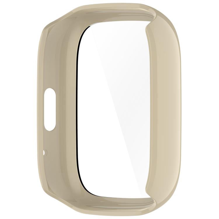 For Lexin Watch 3 Tempered Film Integrated PC Watch Protective Case(Ivory White) - Watch Case by buy2fix | Online Shopping UK | buy2fix