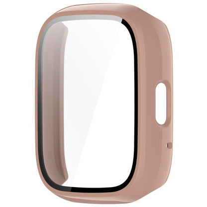 For Lexin Watch 3 Tempered Film Integrated PC Watch Protective Case(Cherry Pink) - Watch Case by buy2fix | Online Shopping UK | buy2fix