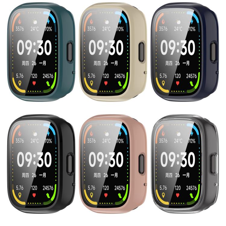 For Lexin Watch 3 Tempered Film Integrated PC Watch Protective Case(Ivory White) - Watch Case by buy2fix | Online Shopping UK | buy2fix