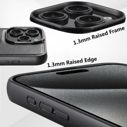 For iPhone 13 Pro Max Suteni G3 Oil Wax 360 Rotation Holder MagSafe Back Phone Case(Black) - iPhone 13 Pro Max Cases by Suteni | Online Shopping UK | buy2fix