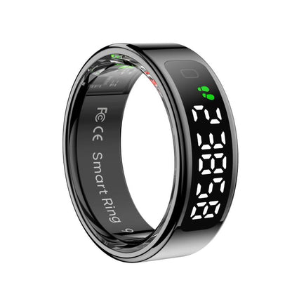 R11 SIZE 10 Smart Ring, Support Heart Rate / Blood Oxygen / Sleep / Multiple Sports Modes(Black) - Smart Rings / Smart Telephones by buy2fix | Online Shopping UK | buy2fix