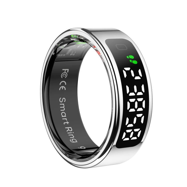 R11 SIZE 10 Smart Ring, Support Heart Rate / Blood Oxygen / Sleep / Multiple Sports Modes(Silver) - Smart Rings / Smart Telephones by buy2fix | Online Shopping UK | buy2fix