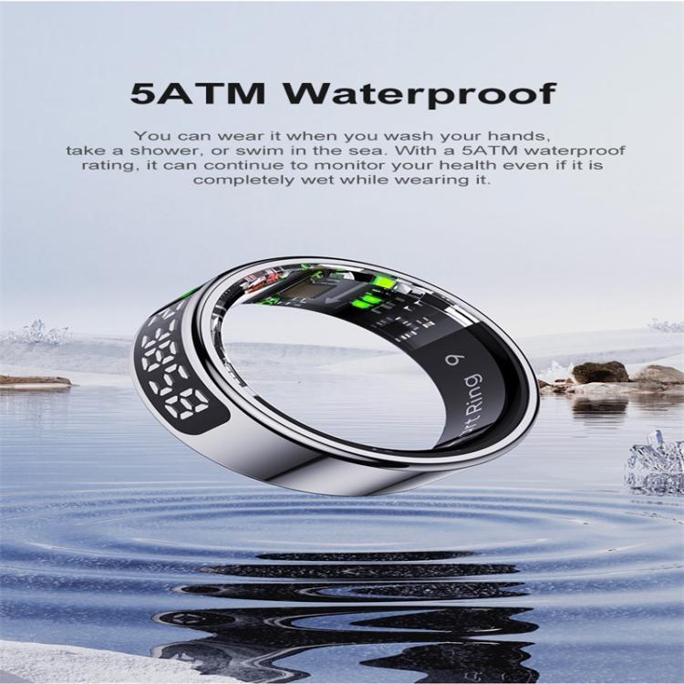 R11 SIZE 11 Smart Ring, Support Heart Rate / Blood Oxygen / Sleep / Multiple Sports Modes(Black) - Smart Rings / Smart Telephones by buy2fix | Online Shopping UK | buy2fix