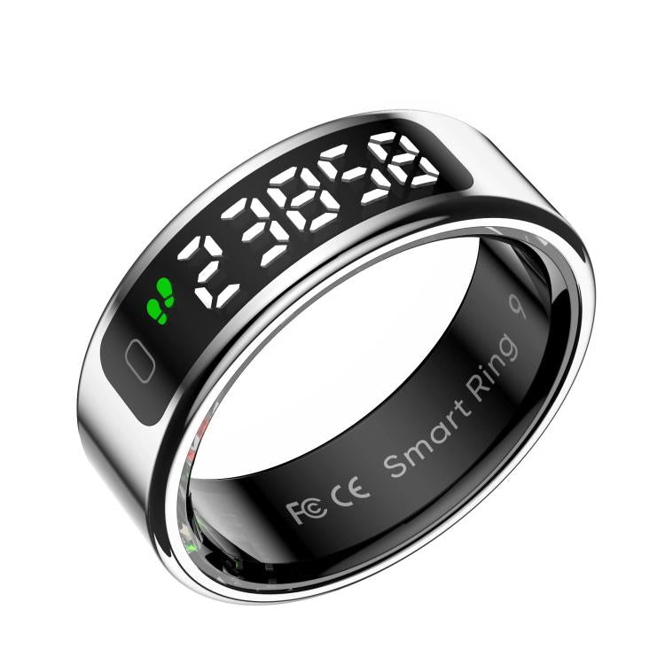 R11 SIZE 12 Smart Ring, Support Heart Rate / Blood Oxygen / Sleep / Multiple Sports Modes(Silver) - Smart Rings / Smart Telephones by buy2fix | Online Shopping UK | buy2fix
