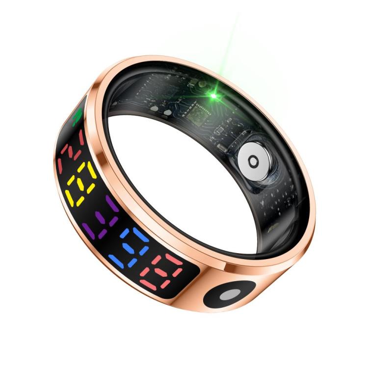 R12 SIZE 10 Smart Ring, Support Heart Rate / Blood Oxygen / Sleep / Multiple Sports Modes(Gold) - Smart Rings / Smart Telephones by buy2fix | Online Shopping UK | buy2fix