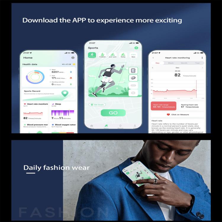 R12 SIZE 11 Smart Ring, Support Heart Rate / Blood Oxygen / Sleep / Multiple Sports Modes(Silver) - Smart Rings / Smart Telephones by buy2fix | Online Shopping UK | buy2fix