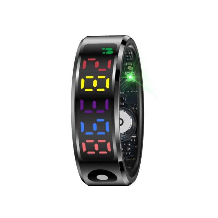 R12 SIZE 12 Smart Ring, Support Heart Rate / Blood Oxygen / Sleep / Multiple Sports Modes(Black) - Smart Rings / Smart Telephones by buy2fix | Online Shopping UK | buy2fix