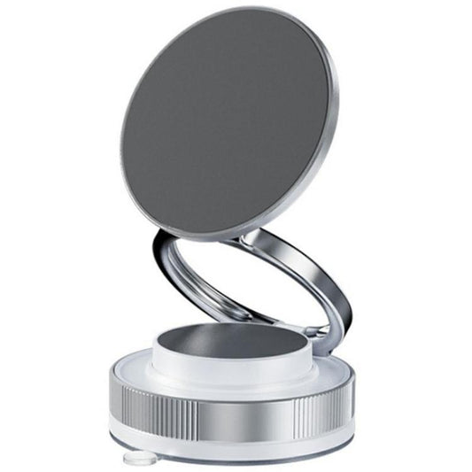 T28 Home Use Multifunctional Car Phone Holder Desktop Vacuum Suction Magnetic Stand(White) - Universal Car Holders by buy2fix | Online Shopping UK | buy2fix