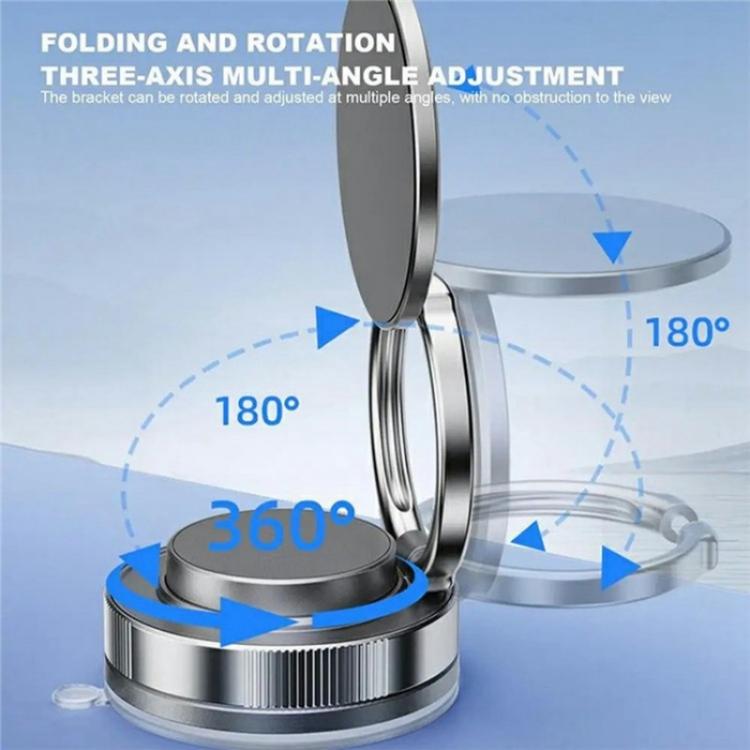 T28 Home Use Multifunctional Car Phone Holder Desktop Vacuum Suction Magnetic Stand(White) - Universal Car Holders by buy2fix | Online Shopping UK | buy2fix