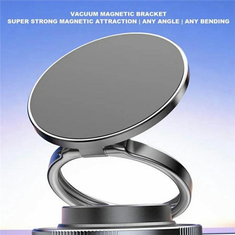 T28 Home Use Multifunctional Car Phone Holder Desktop Vacuum Suction Magnetic Stand(White) - Universal Car Holders by buy2fix | Online Shopping UK | buy2fix