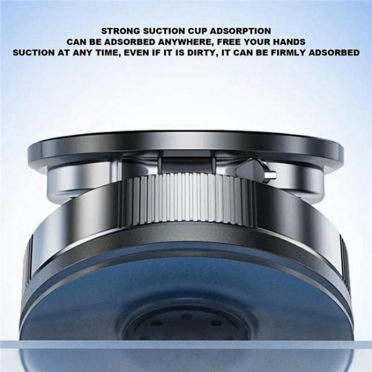 T28 Home Use Multifunctional Car Phone Holder Desktop Vacuum Suction Magnetic Stand(Black) - Universal Car Holders by buy2fix | Online Shopping UK | buy2fix