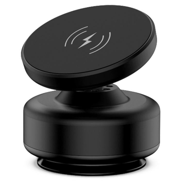 X9C Wireless Charging Navigation Stand Car Magnetic Suction Vacuum Phone Holder(Black) - Wireless Charger Holders by buy2fix | Online Shopping UK | buy2fix