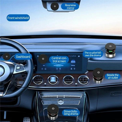 X19 Car Phone Holder 15W Wireless Charging Vacuum Suction Cooling Magnetic Phone Stand(Black) - Wireless Charger Holders by buy2fix | Online Shopping UK | buy2fix