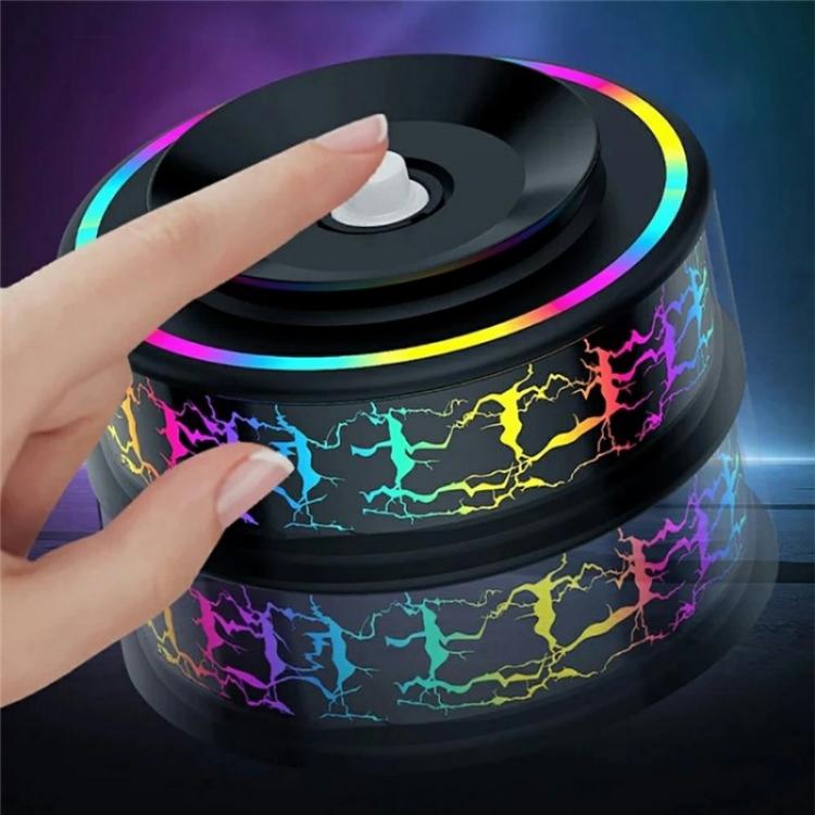 X12 Colorful Crackle Light Magnetic Car Dashboard Navigation Mount Vacuum Suction Cup Stand - Universal Car Holders by buy2fix | Online Shopping UK | buy2fix