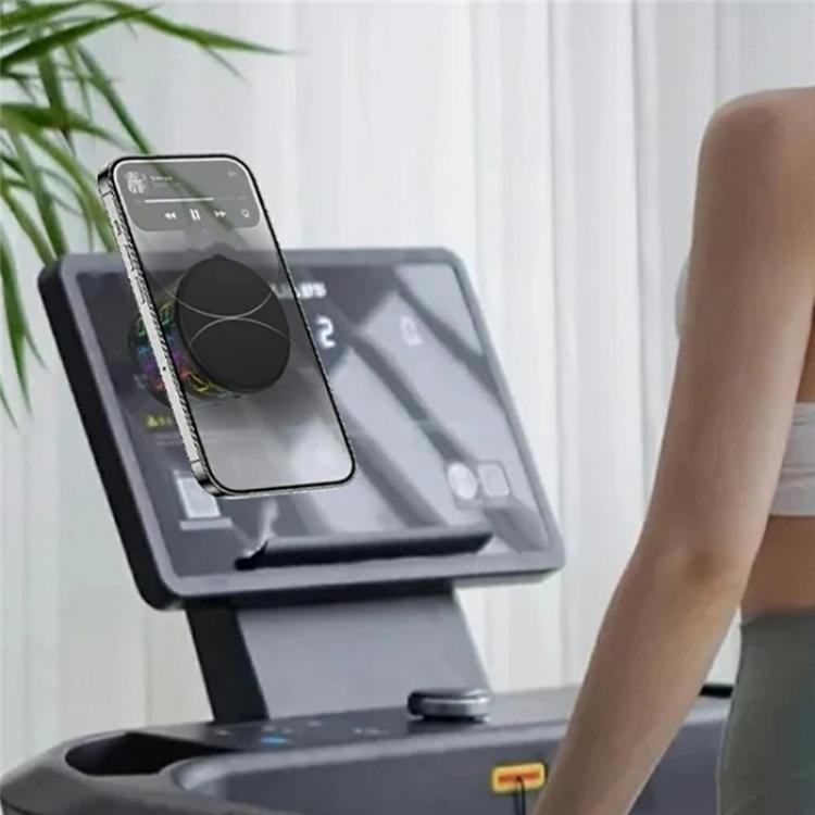 X12 Colorful Crackle Light Magnetic Car Dashboard Navigation Mount Vacuum Suction Cup Stand - Universal Car Holders by buy2fix | Online Shopping UK | buy2fix