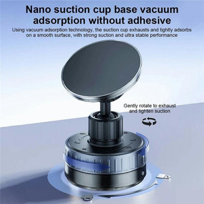 T26 Multi-Angle Adjustable Vacuum Suction Stand Magnetic Car Phone Holder - Universal Car Holders by buy2fix | Online Shopping UK | buy2fix