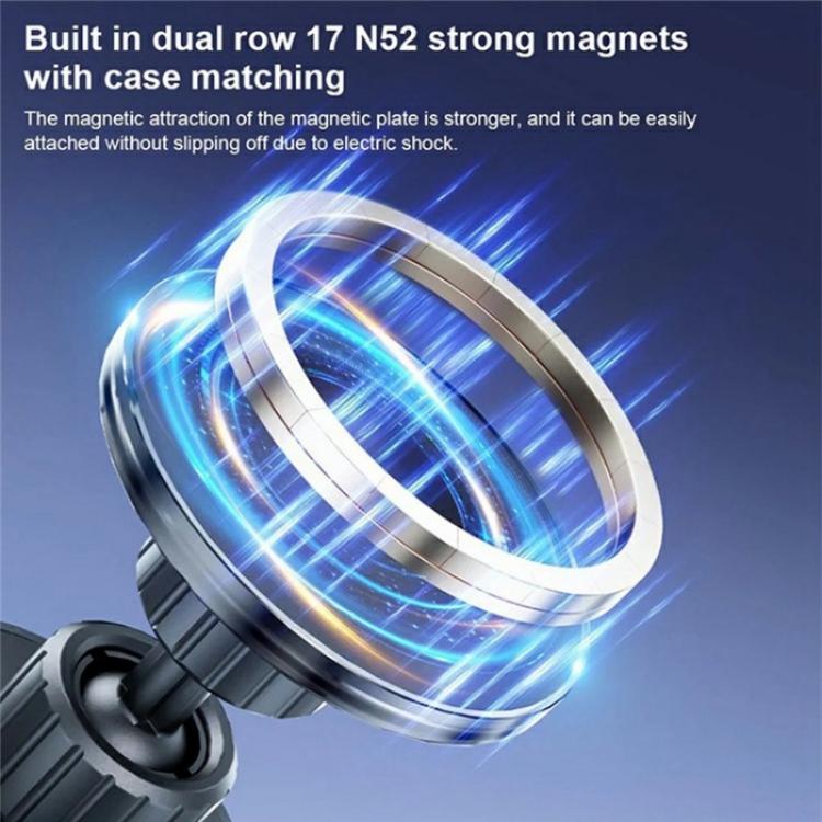 T26 Multi-Angle Adjustable Vacuum Suction Stand Magnetic Car Phone Holder - Universal Car Holders by buy2fix | Online Shopping UK | buy2fix