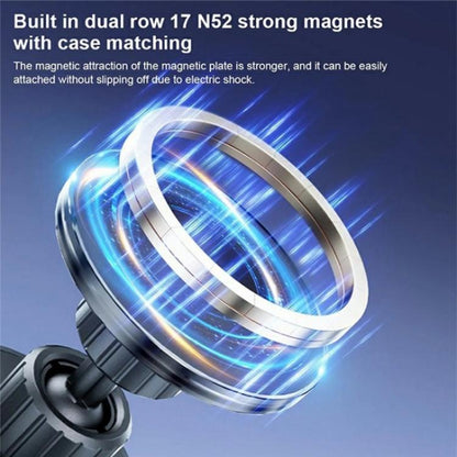 T26 Multi-Angle Adjustable Vacuum Suction Stand Magnetic Car Phone Holder - Universal Car Holders by buy2fix | Online Shopping UK | buy2fix