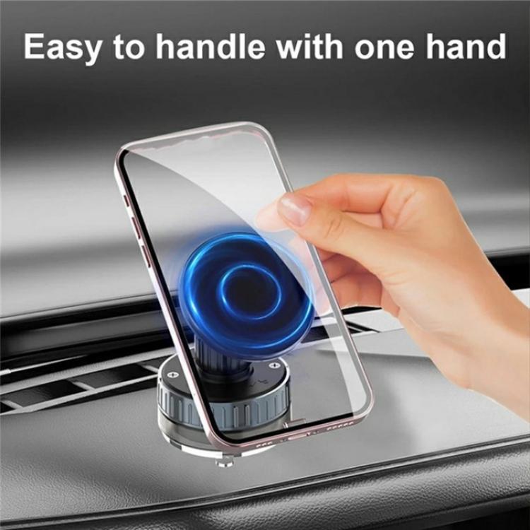 T26 Multi-Angle Adjustable Vacuum Suction Stand Magnetic Car Phone Holder - Universal Car Holders by buy2fix | Online Shopping UK | buy2fix