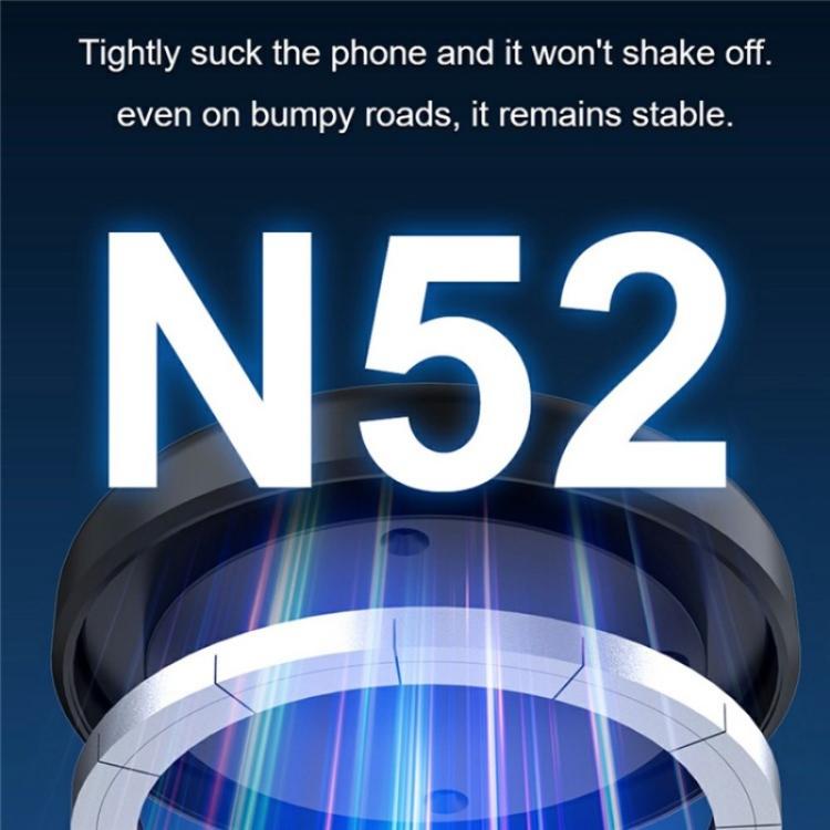 V1 Extendable Electric Suction Magnetic Foldable Stand Universal Car Dashboard Phone Holder - Universal Car Holders by buy2fix | Online Shopping UK | buy2fix