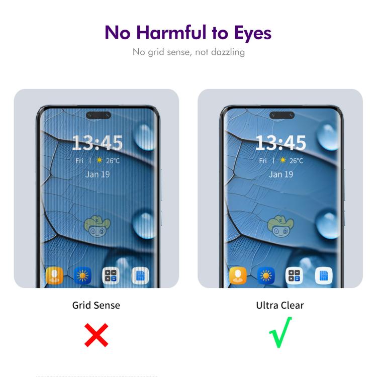 For Huawei nova 12 Pro / 12 Ultra ENKAY Hat-Prince Easy Install Heat Bending Privacy Screen Tempered Glass Film - Huawei Tempered Glass by ENKAY | Online Shopping UK | buy2fix