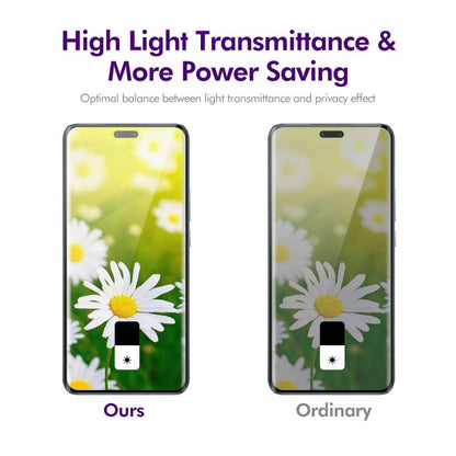 For Honor 300 Ultra ENKAY Hat-Prince Easy Install Heat Bending Privacy Screen Tempered Glass Film - Honor Tempered Glass by ENKAY | Online Shopping UK | buy2fix